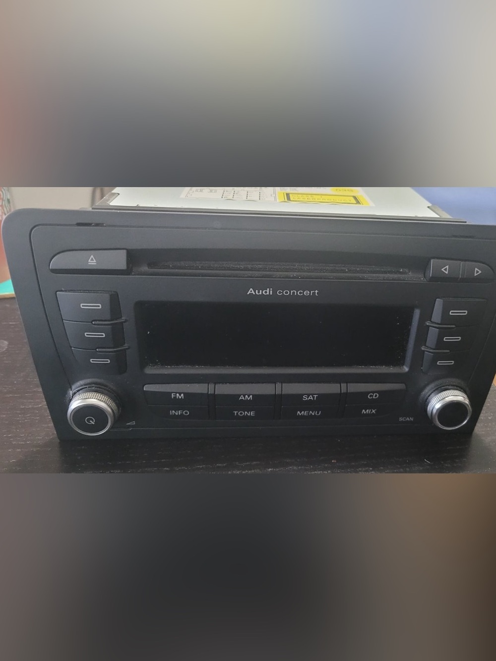 OEM Genuine Head Unit from 2009 Audi A3 (VIN: WAUKF68P89A060544) in perfect cond